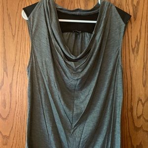 Express Gray cowl neck top